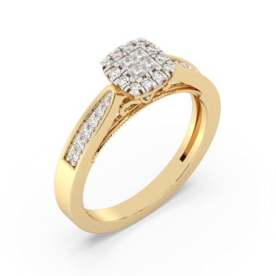 Золотое кольцо FR-1121233