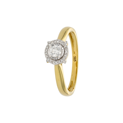 Золотое кольцо FR-870319Y