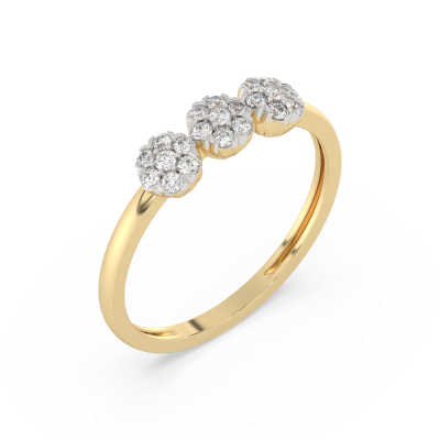 Золотое кольцо FR-1261025Y
