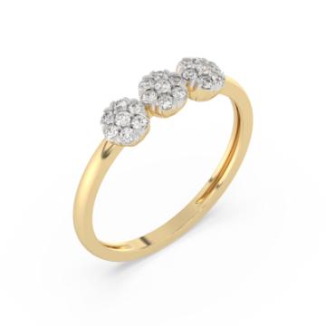 Золотое кольцо FR-1261025Y