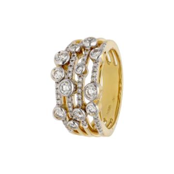 Золотое кольцо KR-161908Y