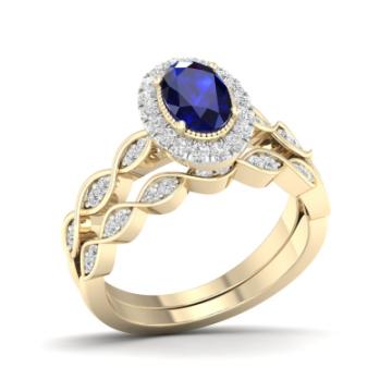 Золотое кольцо с разноцветными камнями SAPY